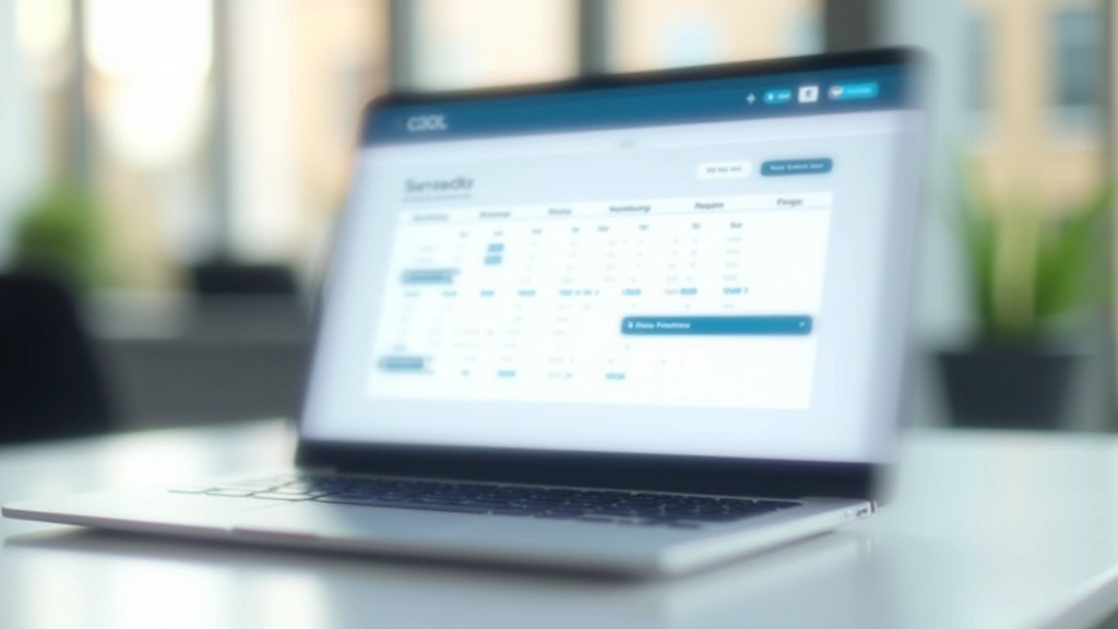 Calendar interface with timezone selector showing UTC offset options and local time conversion